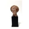 Image 1 : An Egyptian terracotta head of a man