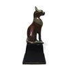 Image 2 : A magnificent Egyptian bronze figure of Bastet