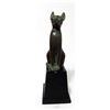 Image 4 : A magnificent Egyptian bronze figure of Bastet