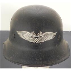 WWII German Luftschutz Nazi Helmet