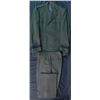 Image 1 : WWII US NAVY GREEN UNIFORM & PANTS-TAILOR MADE-