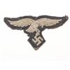 Image 1 : NAZI LUFTWAFFE M43 CAP EAGLE & SWASTIKA