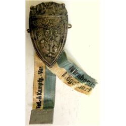 GERMAN 1874 BAYERN KRIEGERBUND MEDAL RIBBONS DESCHLER