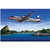 Image 1 : Seven Seas to Rio Mike Machant Aviation Art Signed