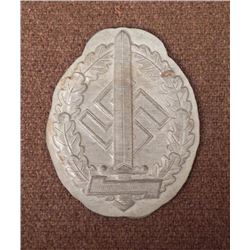 NAZI STORMTROOPER SPORTS AWARD MEDALLION FOR WOUNDED SA
