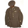 Image 1 : WWII 7th ARMY WARRANT OFFICER JG TUNIC-AND VISOR