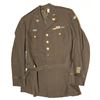 Image 2 : WWII 7th ARMY WARRANT OFFICER JG TUNIC-AND VISOR