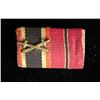 Image 1 : NAZI RIBBON BAR-ORIG-RUSSIAN FRONT & WAR MERIT W/SWORDS