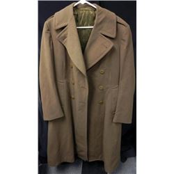 WWII US Army Greatcoat European Theater