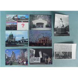 8 POSTCARDS FROM GERMANY-POSST WWII COLD WAR PERIOD