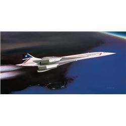 Supersonic Countess Concord Mike Machant Aviation Art