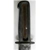 Image 4 : OLD METAL CAST GRIP BOWIE KNIFE-INDENTED GRIP