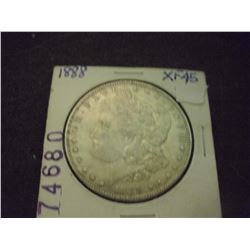1888 MORGAN SILVER DOLLAR XF-40