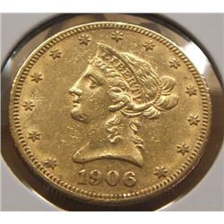 1906-D $10 Liberty Gold Eagle