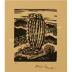 Andy Chuka, Linocut Block Prints (Set of 3)