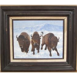 Charles Damrow, Oil