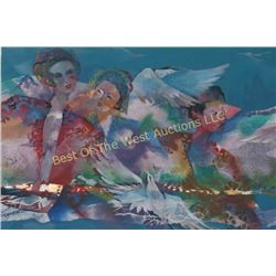 Nancy Stage Robinson, '93, Mixed Media on Paper,