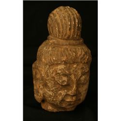 Antique Buddha Head,