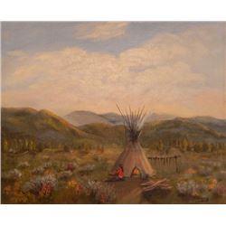 P. Pillsbury, Oil on Canvas,