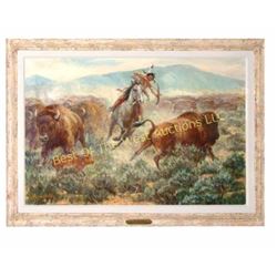 Raymond S. Pease (b. 1908), Oil on Canvas,