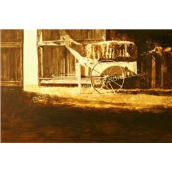 Del Nichols (1930-),Oil on Board,