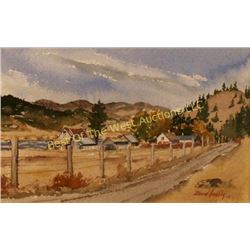 Bud Helbig (1919-2002), Watercolor,