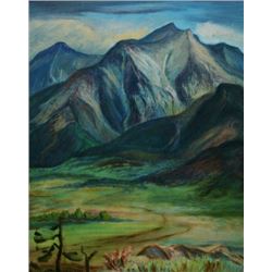 Ernestine Parsons  (1884 - 1967), Oil on Canvas,