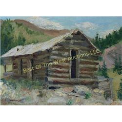 Bud Helbig, (1919-2002), Oil on Board,