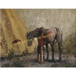 John Jones (1940-), Oil on Canvas