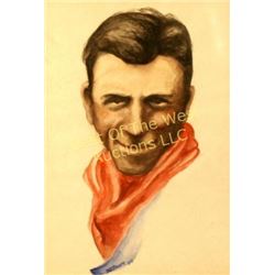 Irvin "Shorty" Shope (1900-1975), Watercolor,