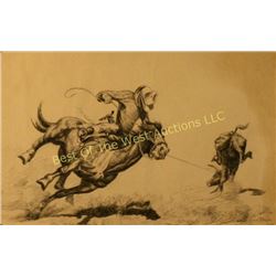 Irvin "Shorty" Shope (1900-1975), Pen and Ink,