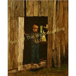 Richard Loehle, Oil on Board,
