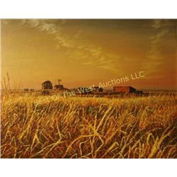 James R. Bakke, Oil on Artist Board,