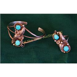 Sterling and Turquois Set,