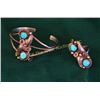 Image 1 : Sterling and Turquois Set,