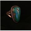 Image 1 : Sterling and Turquois Ring,