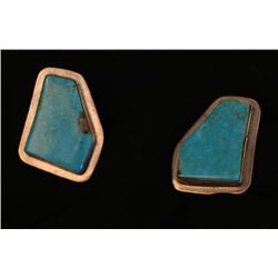 Sterling and Turquois Earrings,