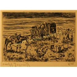 Sandy Ingersoll, Etching,
