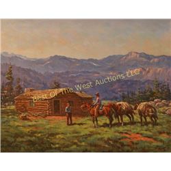 Walt LaRue, Oil on Canvas,