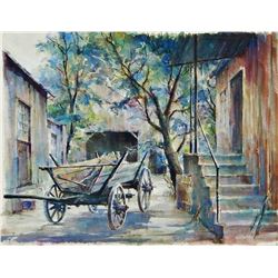 Pawel August Kontny, Watercolor,