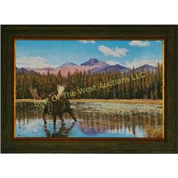 Gary R. Johnson, Oil on Canvas,