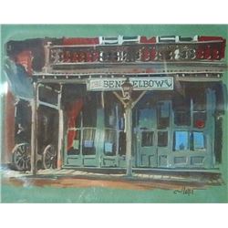 James Boren (1921-), Mixed Media,
