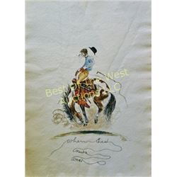 George King Bourke(1858-1930 Ireland), Watercolor,
