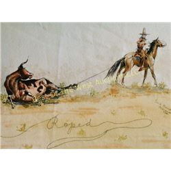 George King Bourke(1858-1930 Ireland), Watercolor,