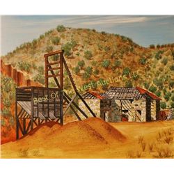 Fred McGrath, Oil on Board,