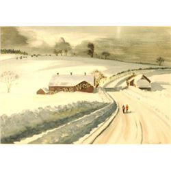 Fred McGrath, Watercolor,