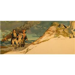 Robert Meyers (1919-1970), Watercolor,