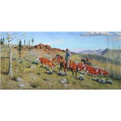 Elmer Schock, Oil on Canvas