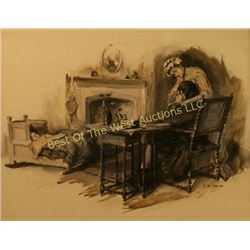 Frederick Coffay Yohn,(1875-1933),  Watercolor