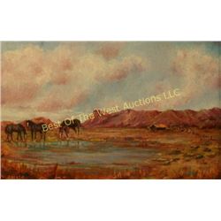 Tom Balazs, Oil on Artist board,